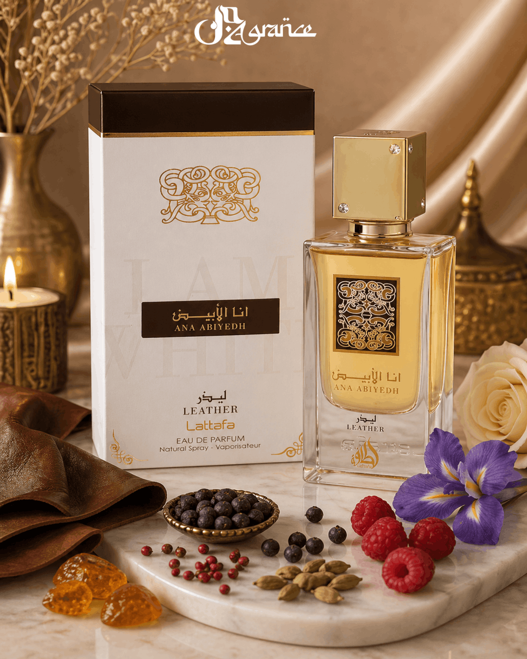 Lattafa Ana Abiyedh Leather