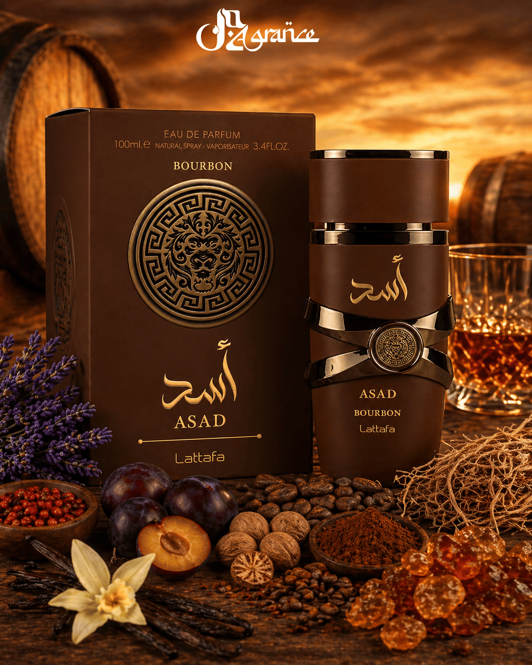 Lattafa Asad Bourbon