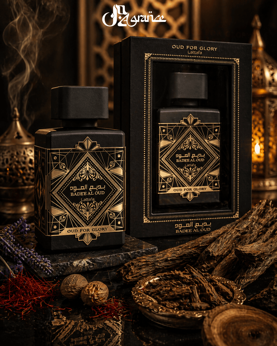 Lattafa Bade'e Al Oud Oud for Glory